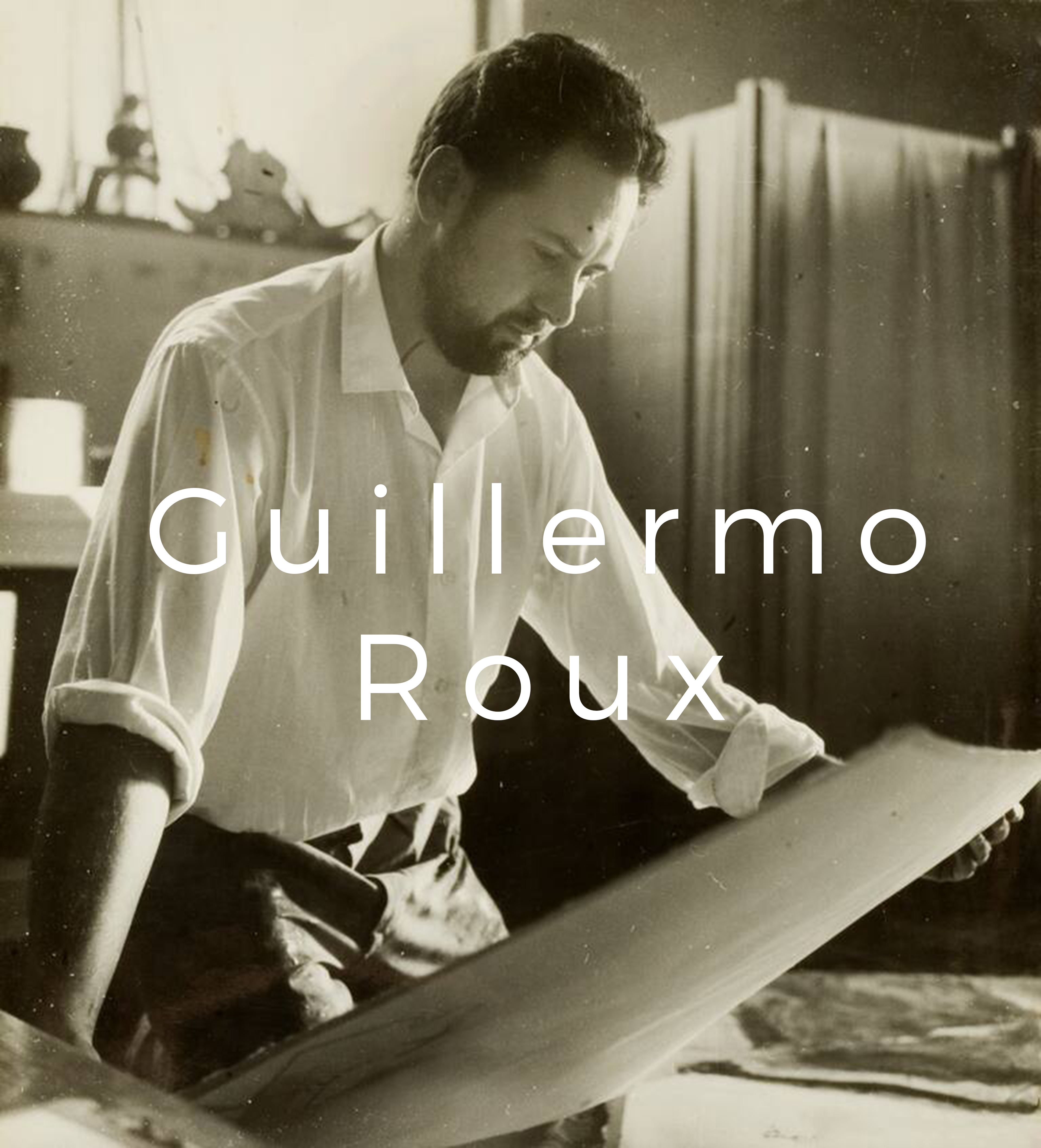 Guillermo Roux - Interior Room - Arkaiv Gallery